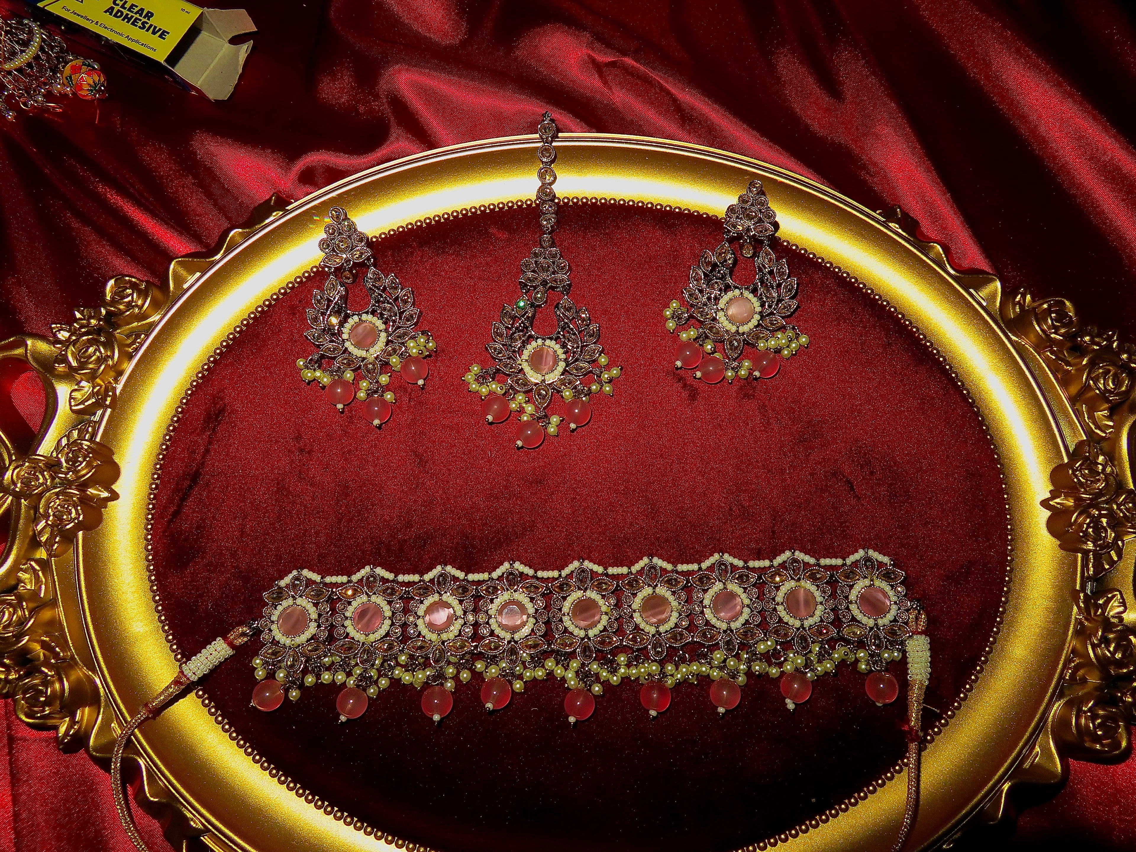 Callisto Polki Necklace Set