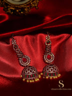 Ravisha Chain Stone Earrings