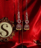 Ravisha Chain Stone Earrings