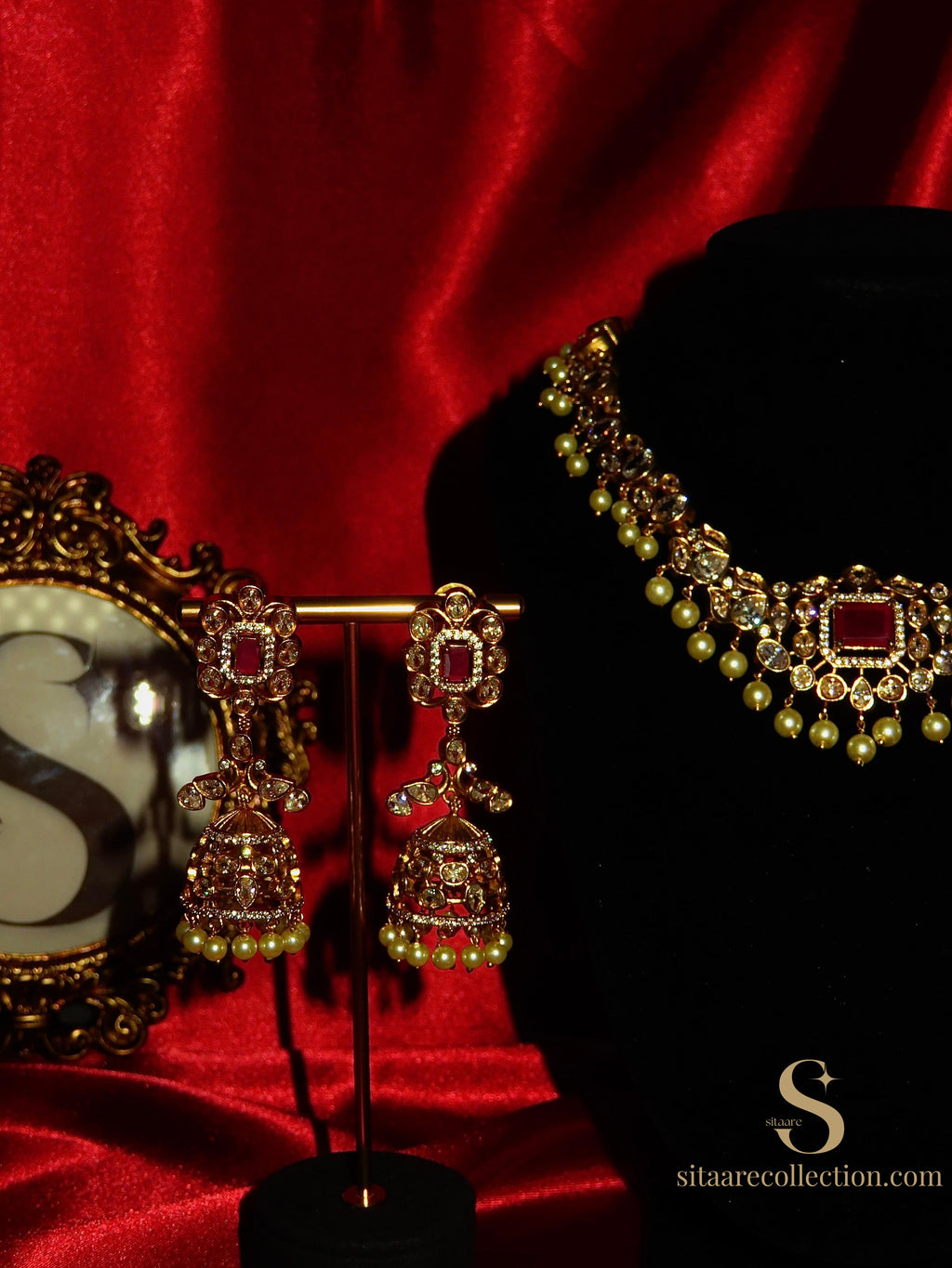 Aldebaran Ruby Necklace Set