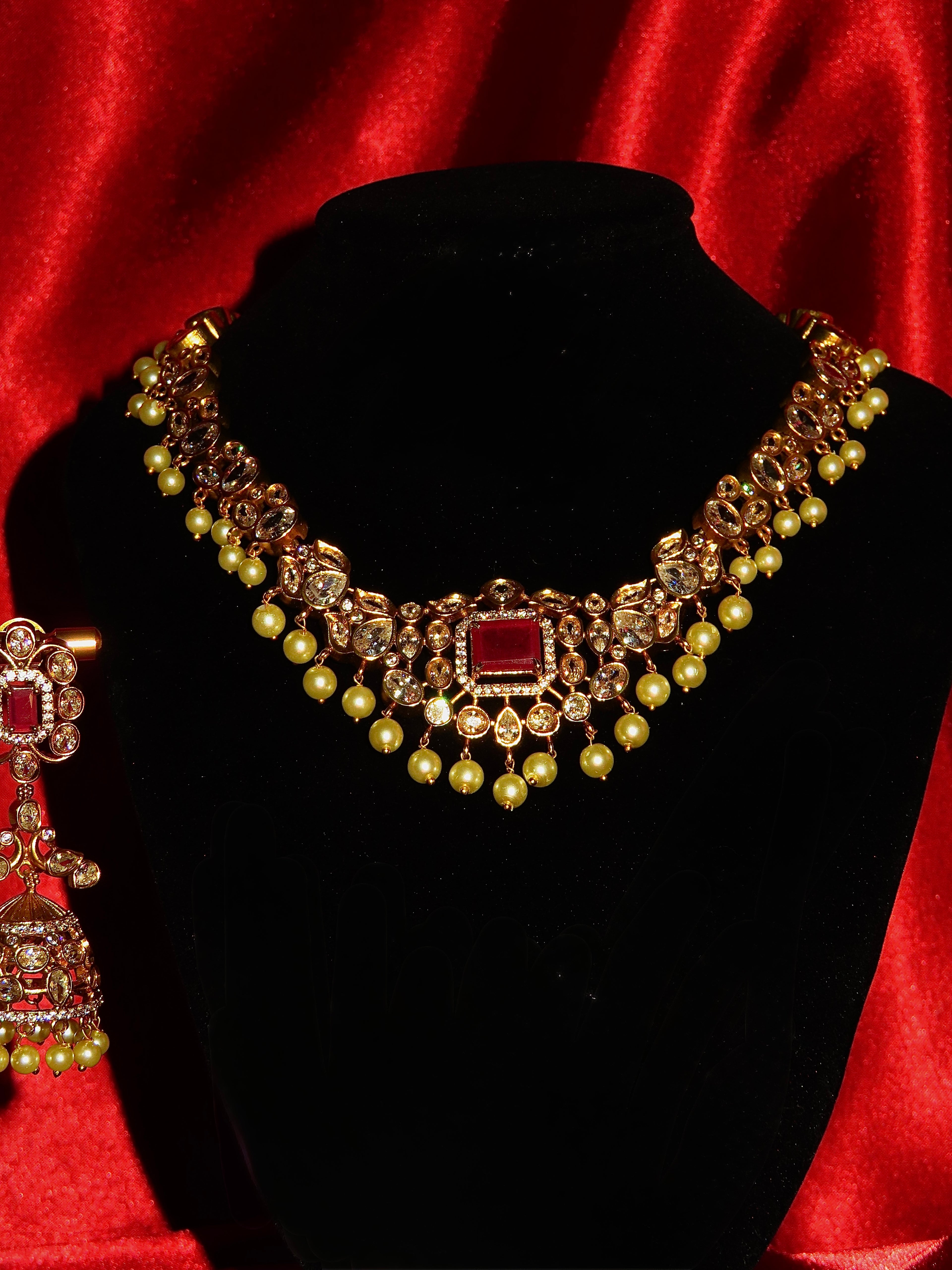 Aldebaran Ruby Necklace Set