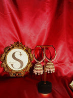 Vela  - Hoop Jhumka Polki Earring