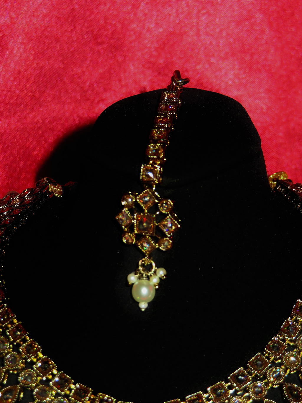 Aurora Polki Necklace Set