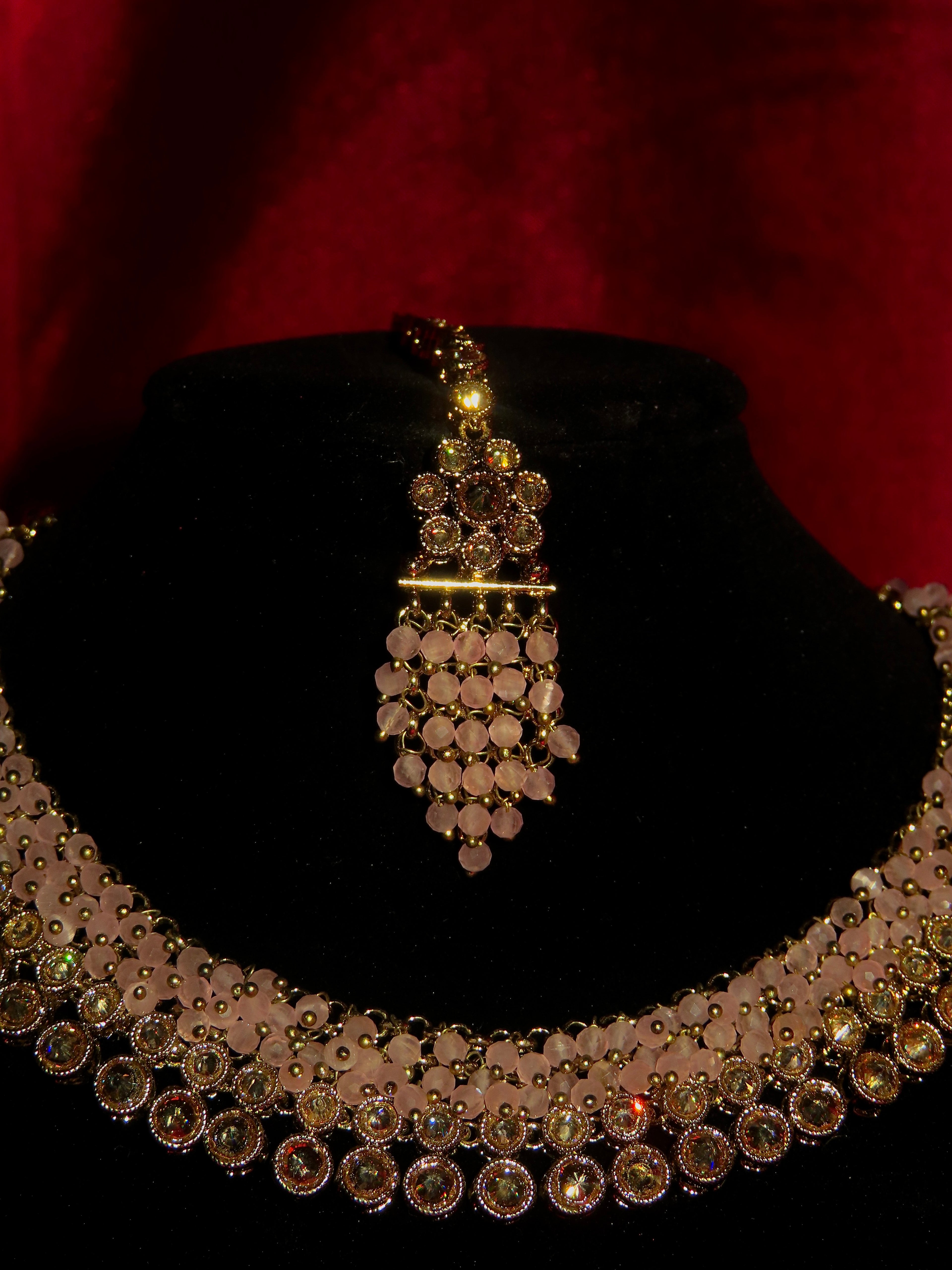 Lyra Polki Pearl Necklace