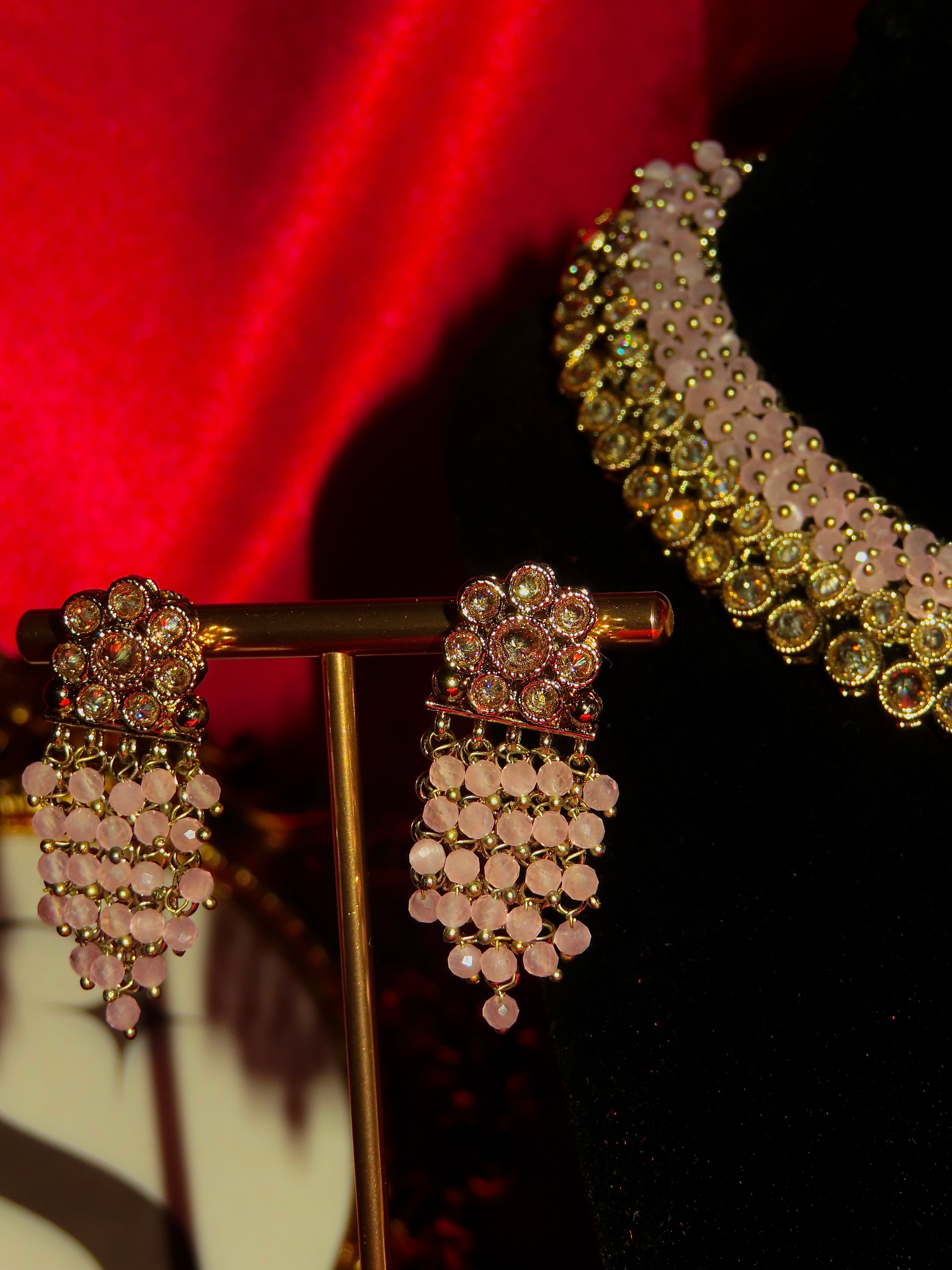 Lyra Polki Pearl Necklace
