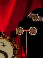 Cassiopeia Pearl Choker Necklace Set