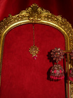 Elara Polki Jhumki & Tikka Set