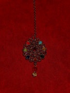 Noor Polki Jhumki & Tikka Set