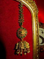 Zehra Stone & Pearl Jhumki Earrings