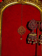 Noor Polki Jhumki & Tikka Set