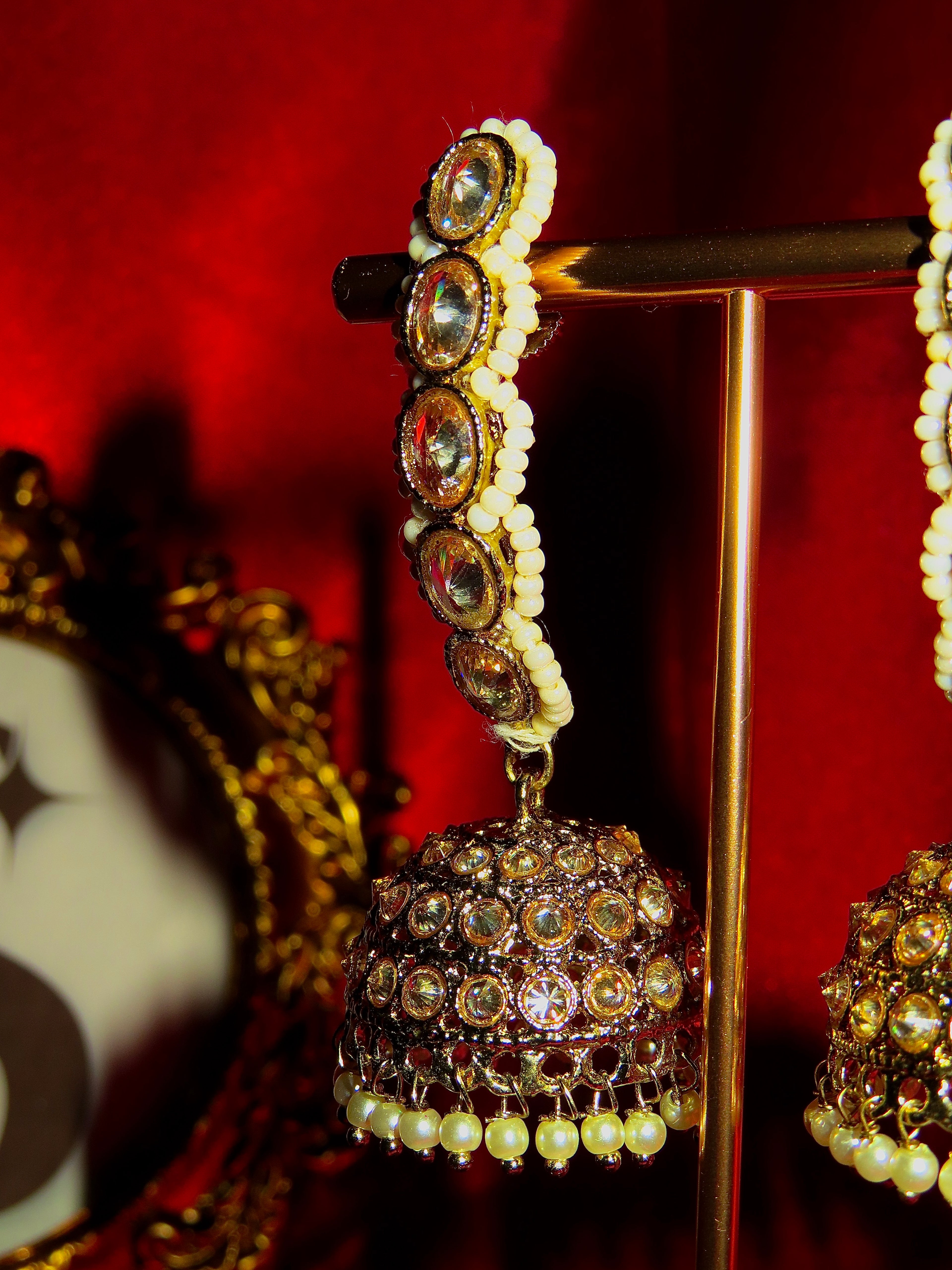 Elina Polki Earrings