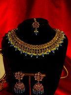 Cyra Polki Necklace Set