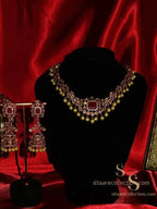 Aldebaran Ruby Necklace Set Necklace 2 pc Set